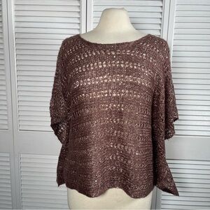 SIMPLY NOELLE Sequin Knit‎ Top – One Size